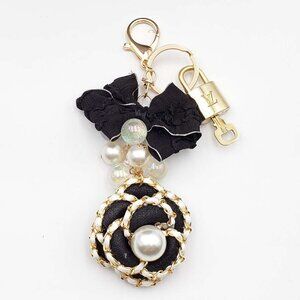 100% Auth Louis Vuitton Lock & Key with unbranded Bagcharm, Keycharm, Keychain